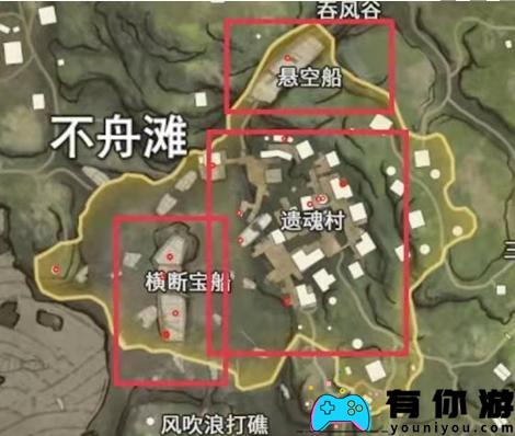 永劫无间手游宝库钥匙刷新点分享