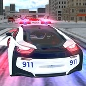 i8 Police Car Game